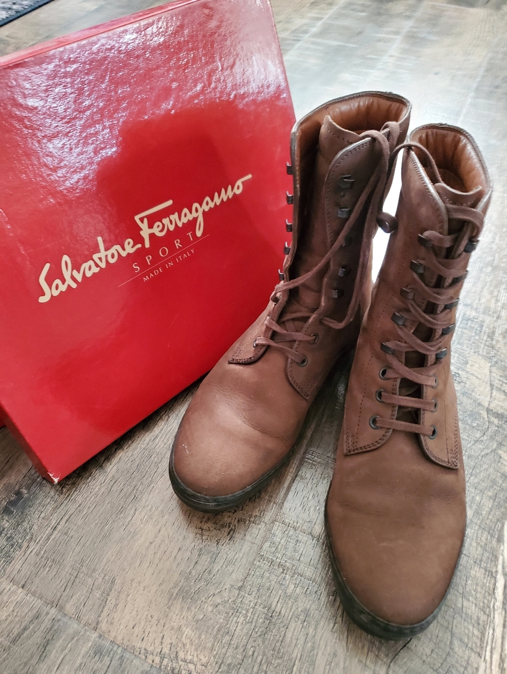 Vintage Salvatore Ferragamo Sport Boots 7.5